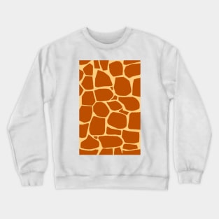 Giraffe animal Print Crewneck Sweatshirt